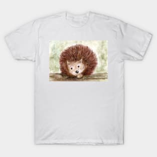 hedgehog "snub nose" T-Shirt